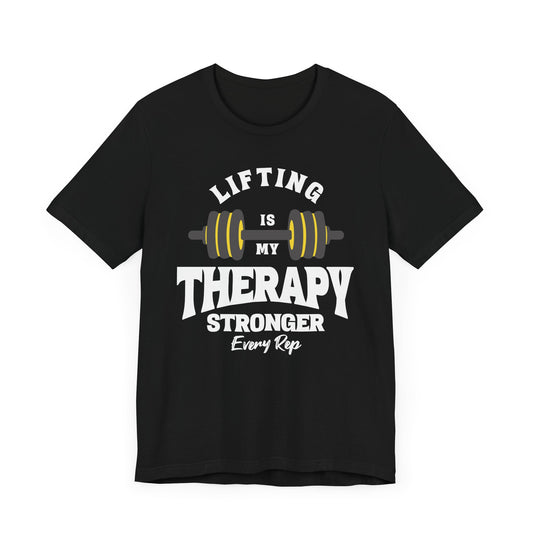 Lifting is My Therapy Unisex T-Shirt